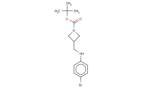 1-BOC-3-[(4-BROMOPHENYL-AMINO)-METHYL]-AZETIDINE
